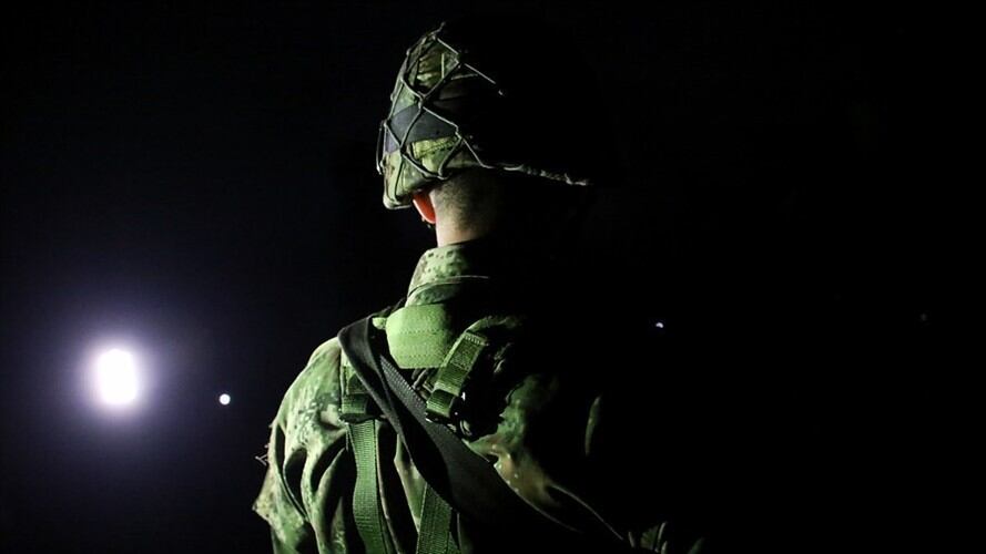 Tras el hostigamiento con dos elementos explosivos, la Fuerza Pública inició operaciones en la zona . Foto: Colprensa