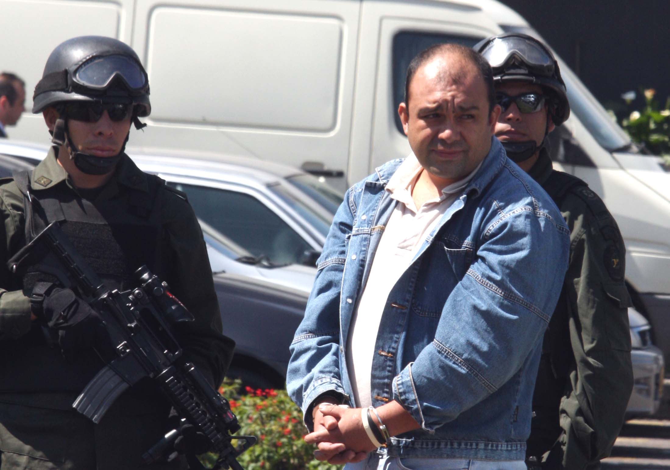 JUAN CARLOS RODRIGUEZ AGUDELO, ALIAS "ZEUS". (JOSE RUIZ  COLPRENSA)