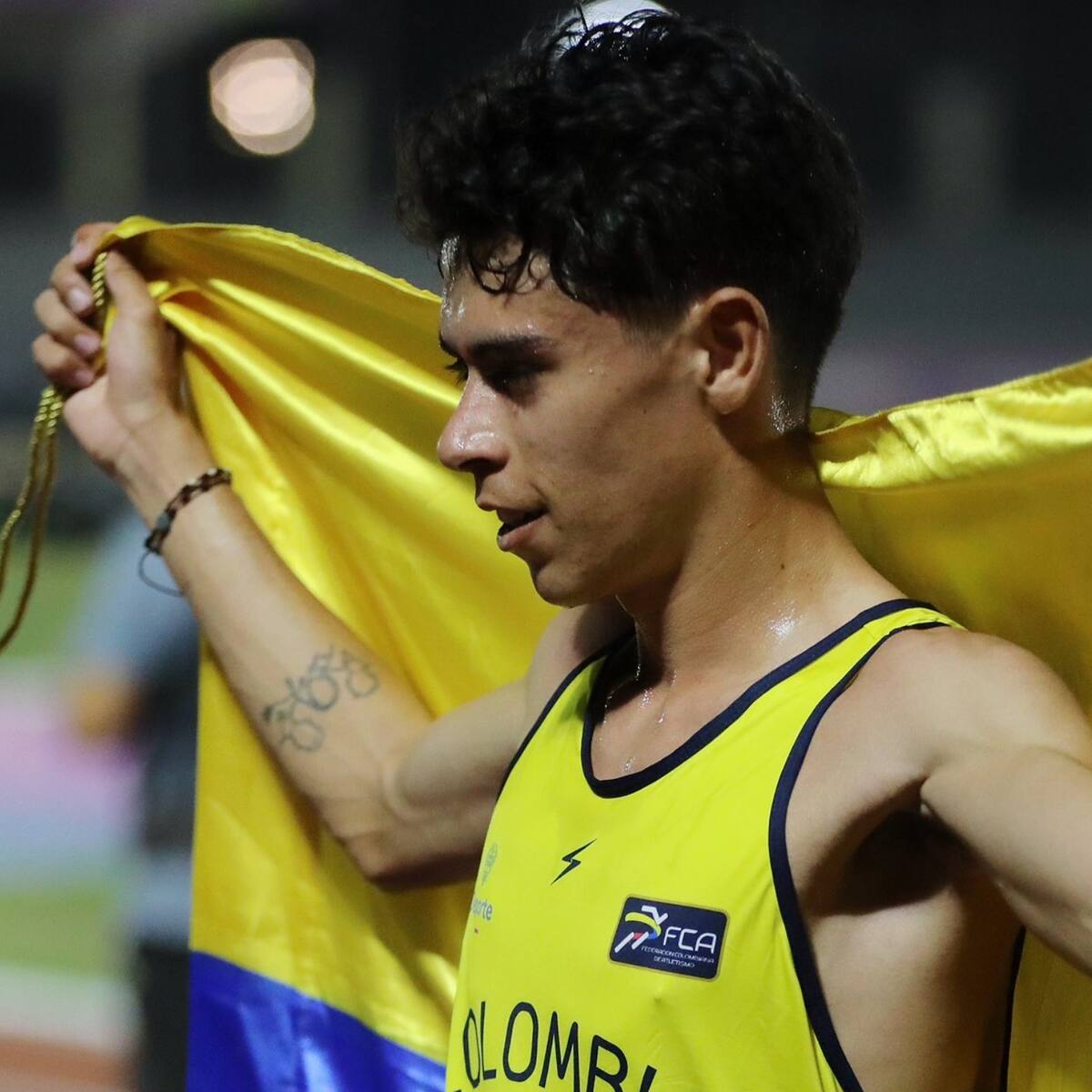 Pedro Marín ganó el oro en los 5.000 metros en los Panamericanos Junior e impuso récord