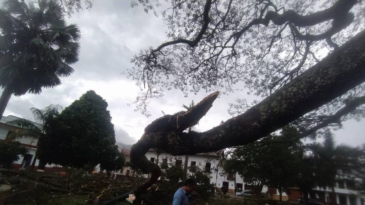 Fue instalado PMU en Charalá, Santander tras emergencia por vendaval