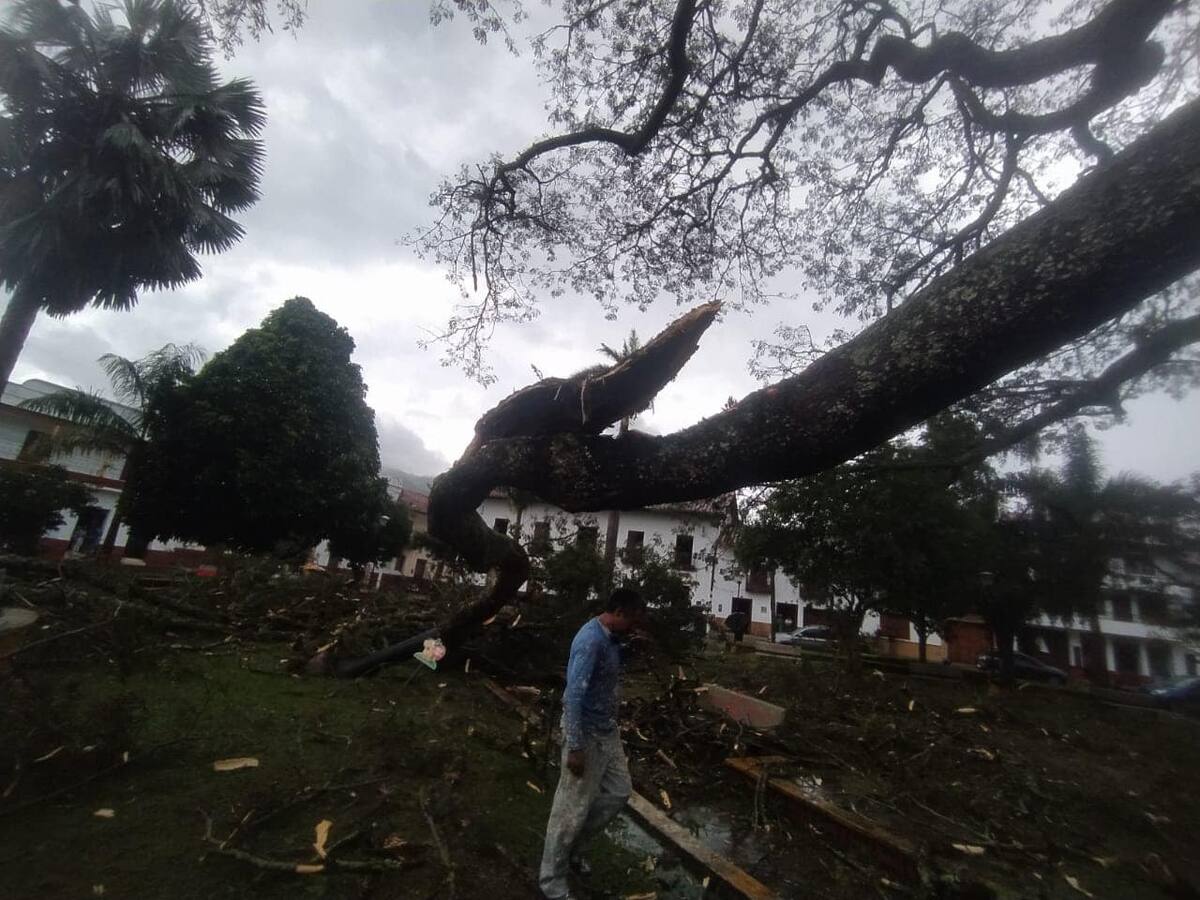 Fue instalado PMU en Charalá, Santander tras emergencia por vendaval