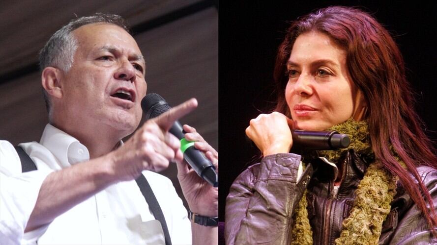 Alejandro Ordóñez y Margarita Rosa De Francisco. Foto: Colprensa – Álvaro Tavera / Colprensa: Luis Eduardo Noriega