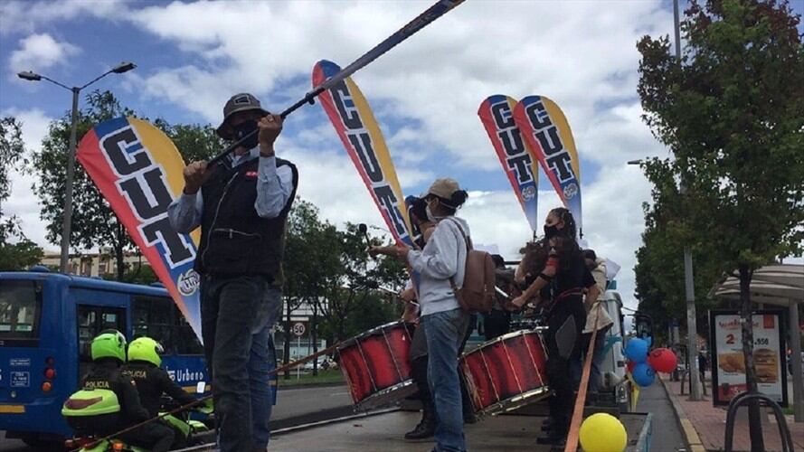 Este lunes, el país vive una nueva jornada de protestas organizada por el Comité Nacional de Paro. Foto: Colprensa