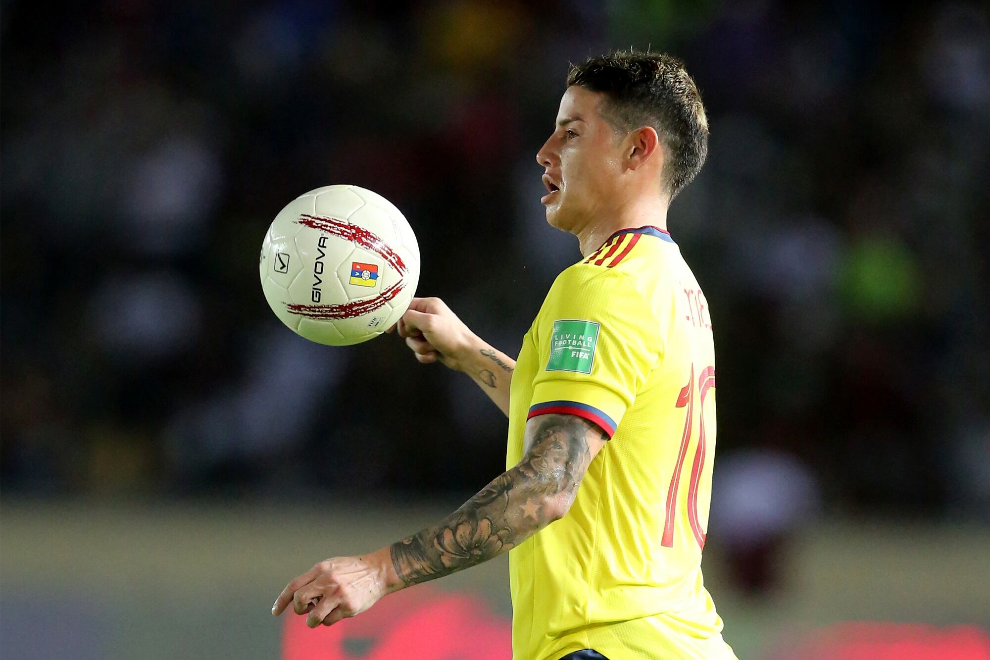 James Rodríguez. (Photo by Edilzon Gamez/Getty Images)