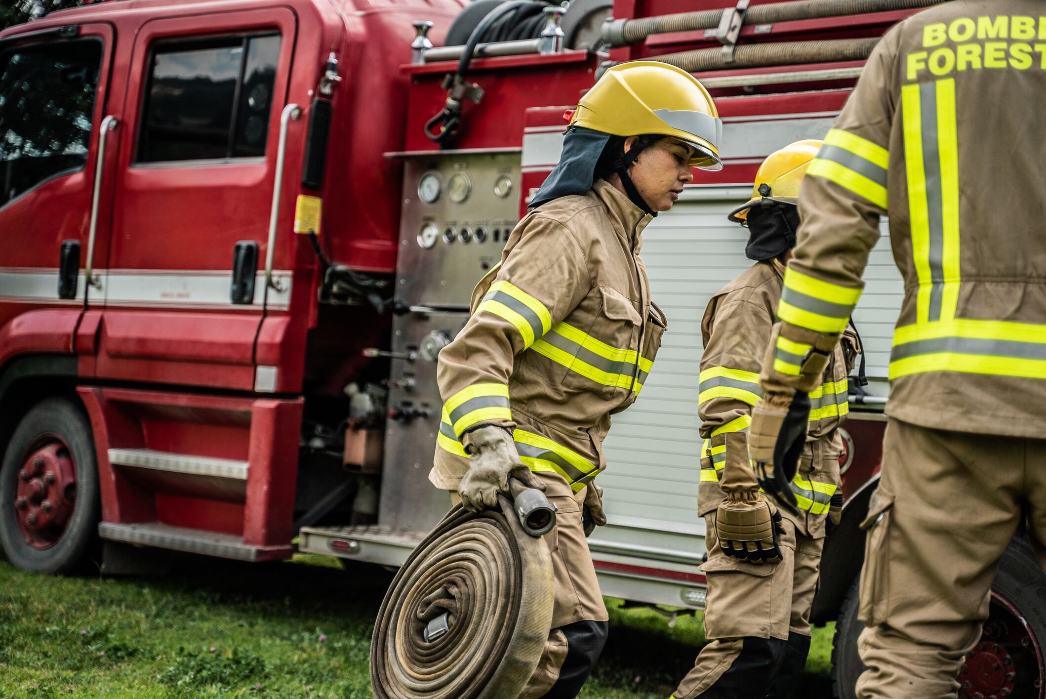 Bomberos, imagen de referencia. Foto: Getty Images