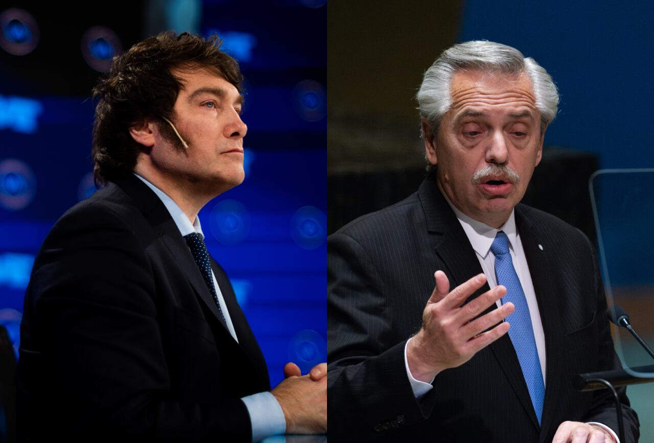 Javier Milei y Alejandro Fernández | Fotos: GettyImages