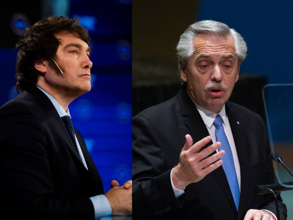 Javier Milei insta al presidente Alberto Fernández a suspender contrataciones públicas