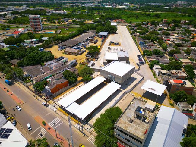 Terminal de Transferencia y el Patio Taller de Mamatoco/ SETP