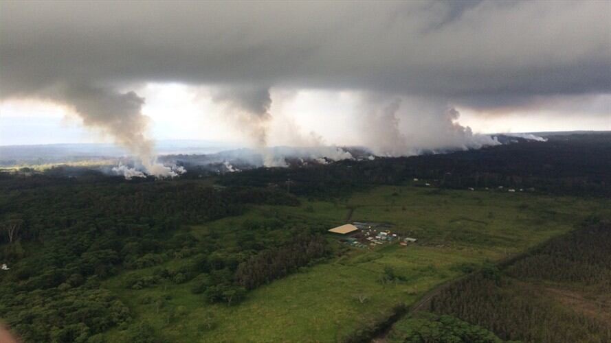 Volcán Kilauea. Foto: Agencia Anadolu