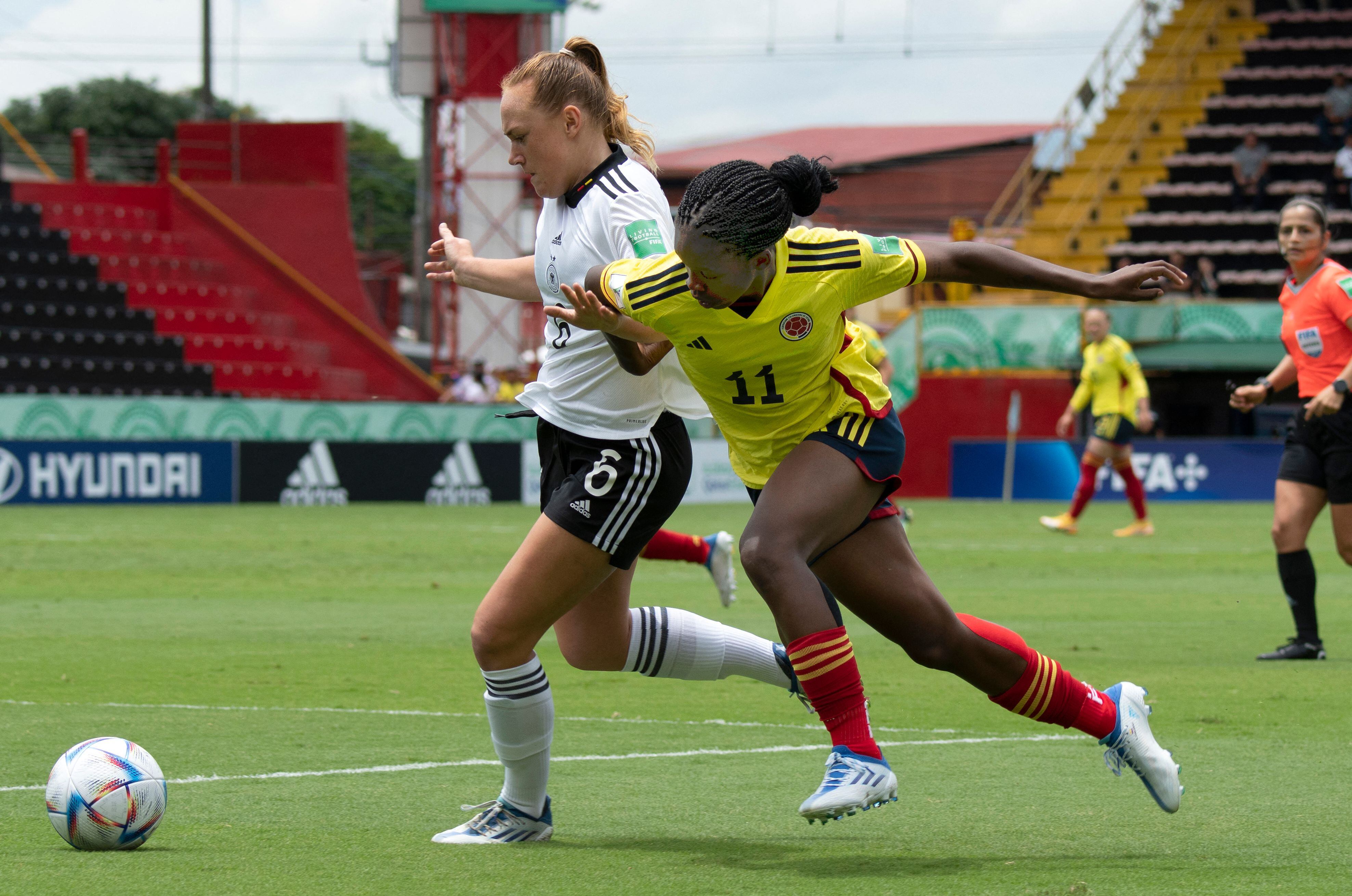 Linda Caicedo. Foto: EZEQUIEL BECERRA/AFP via Getty Images