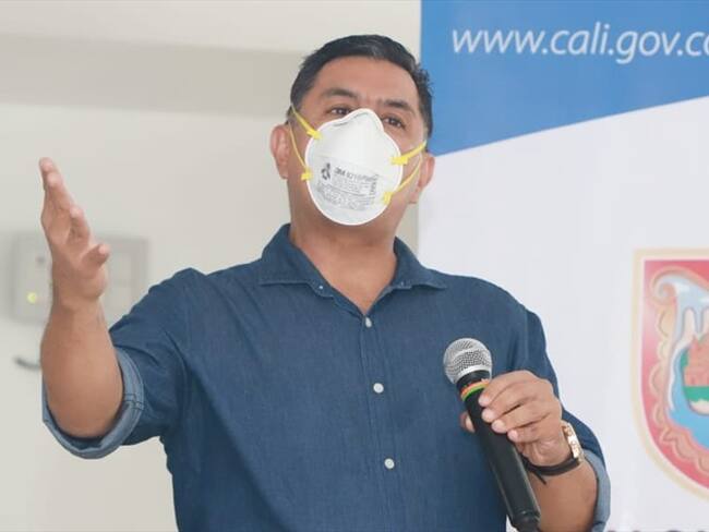 El mandatario rechazó la solicitud ante el riesgo que corren los aficionados de contagiarse con COVID-19. Foto: Alcaldía de Cali