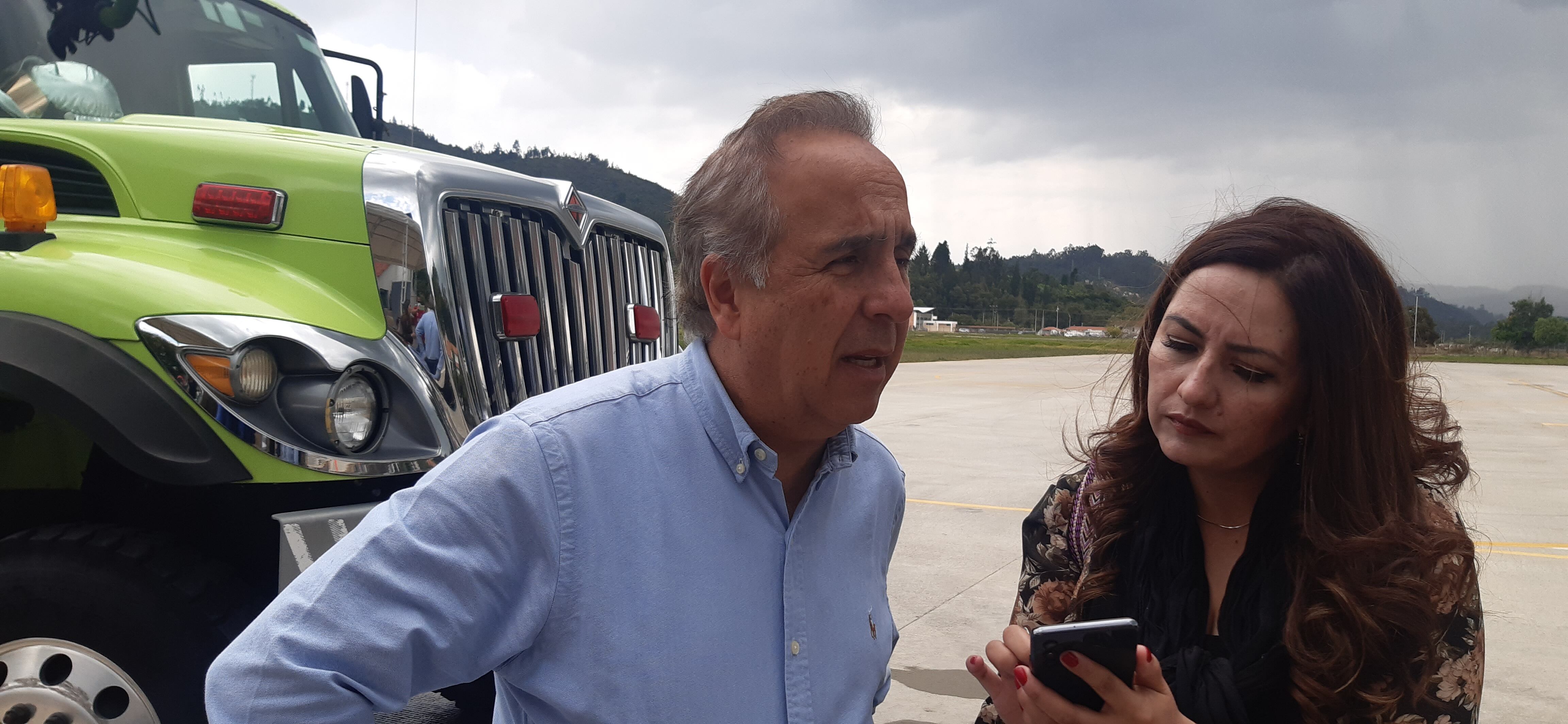 Ministro de Transporte Guillermo Reyes. Foto: W Radio.