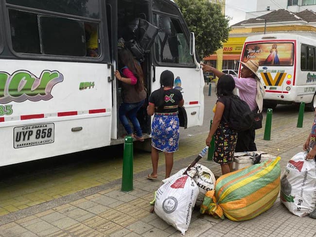 Después de 3 meses se levanta protesta indígena en la ciudad de Montería. Foto: prensa Gobernación de Córdoba.