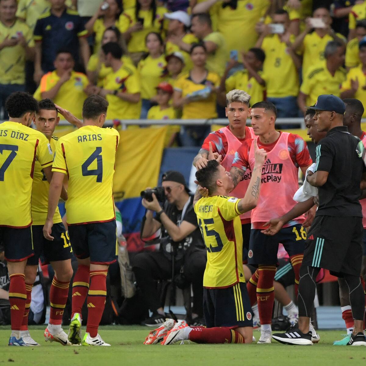 Colombia vs. Uruguay: siga el minuto a minuto del juego ante los ‘charrúas’