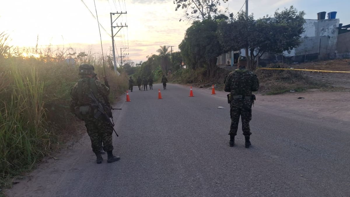 Ejército frustró atentado terrorista con explosivos en Santa Rosa, sur de Bolívar