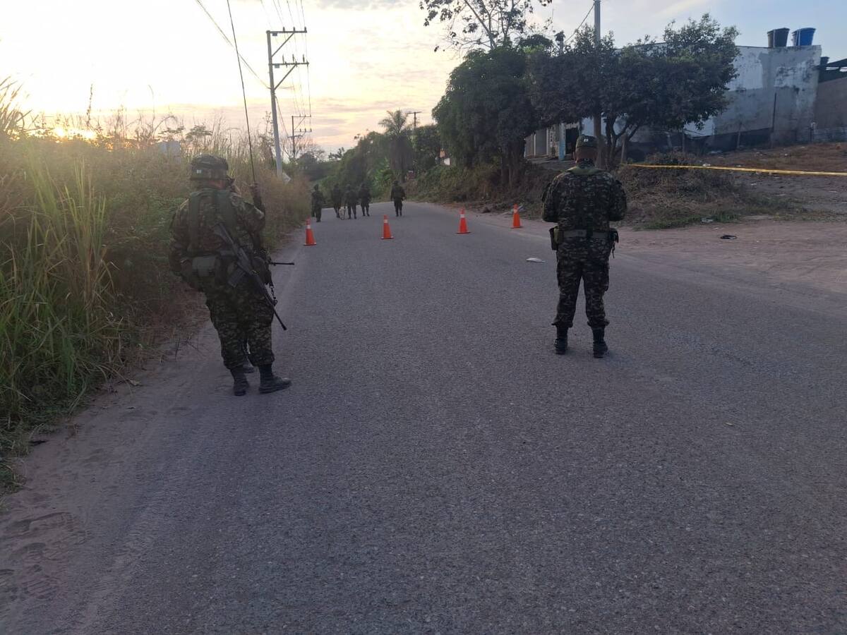 Ejército frustró atentado terrorista con explosivos en Santa Rosa, sur de Bolívar