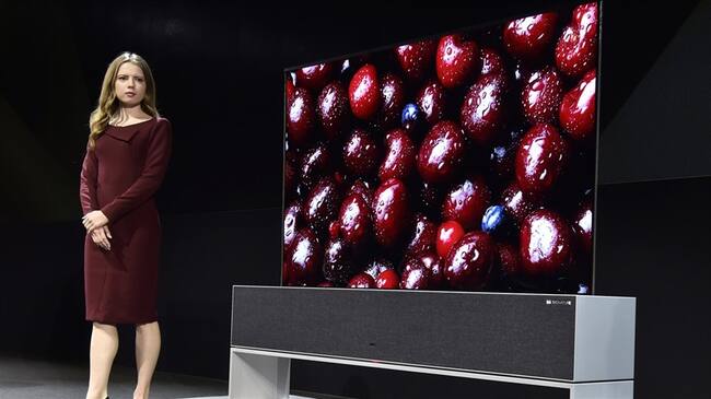 El Signature OLED TV R llegará en los próximos a nuestro país.. Foto: Getty Images