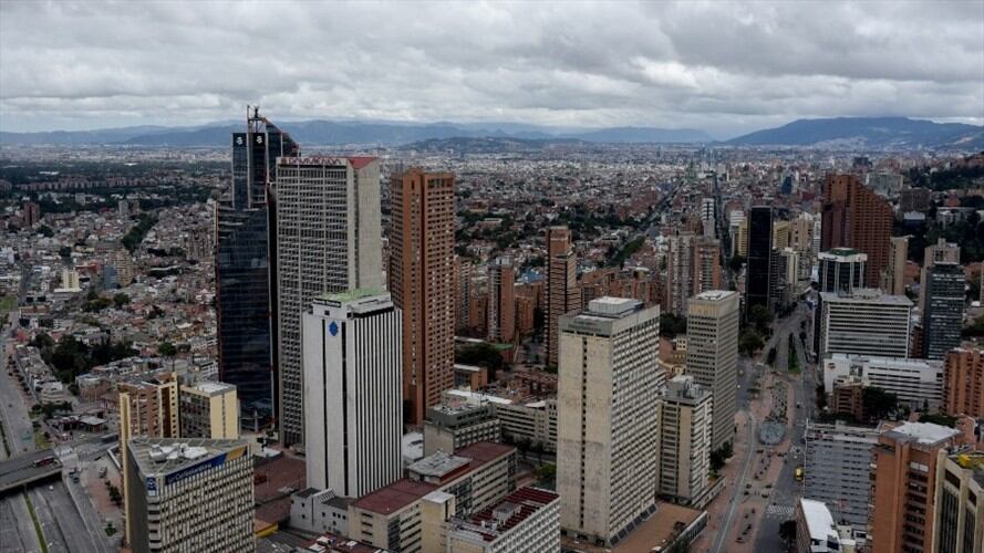 Foto panorámica de referencia de la ciudad de Bogotá. Foto: Colprensa/Mariano Vimos