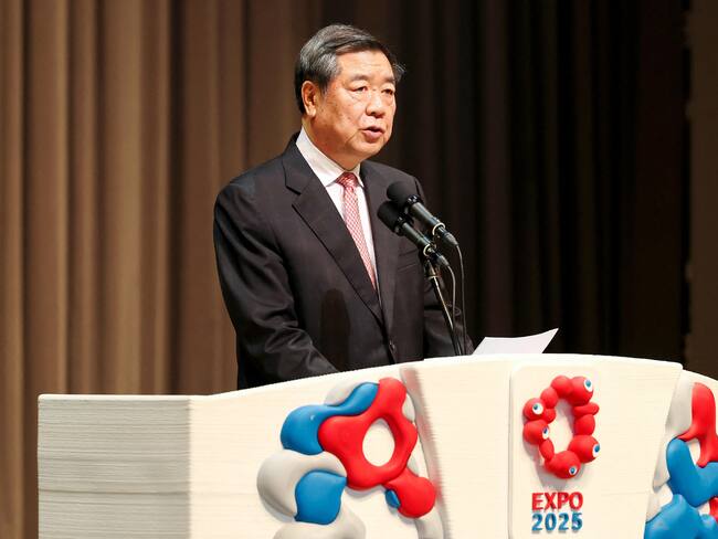 Viceprimer ministro chino: He Lifeng. Foto: STR/JAPAN POOL / JIJI PRESS/AFP via Getty Images.