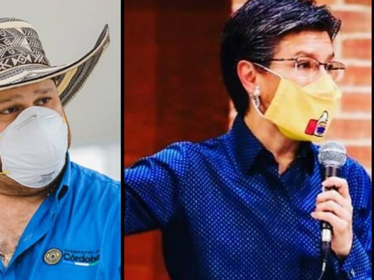 El discurso de Claudia López es ofensivo y agitador: gobernador de Córdoba