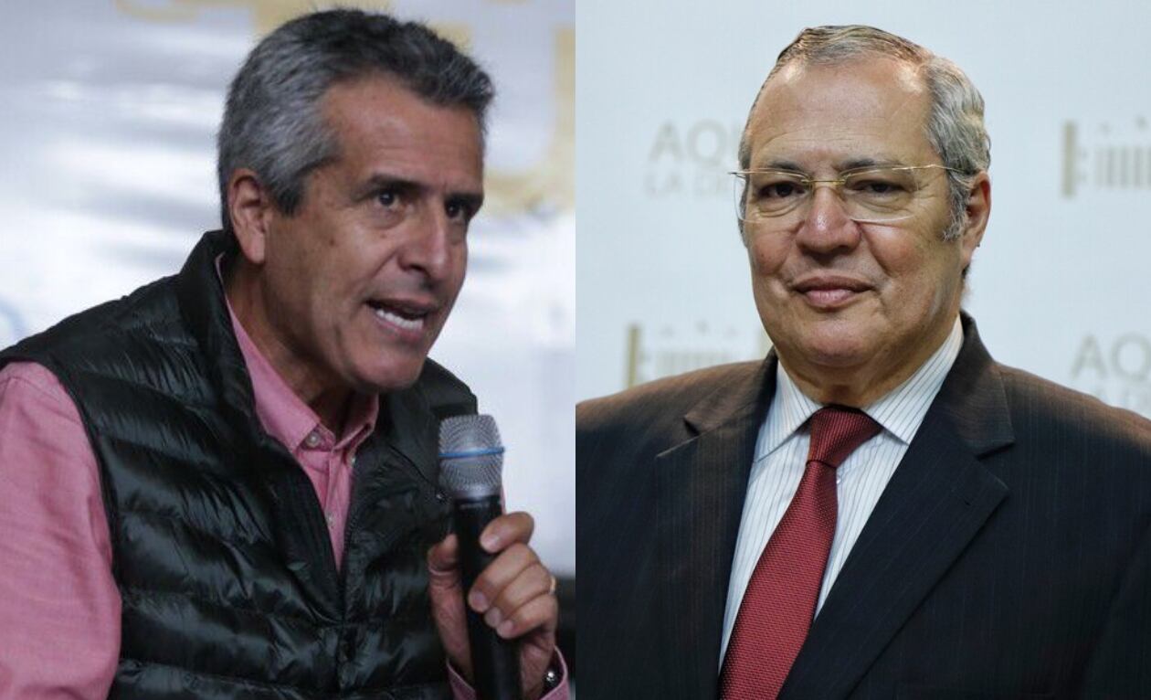 Luis Fernando Velasco e Iván Name. Foto: Colprensa.