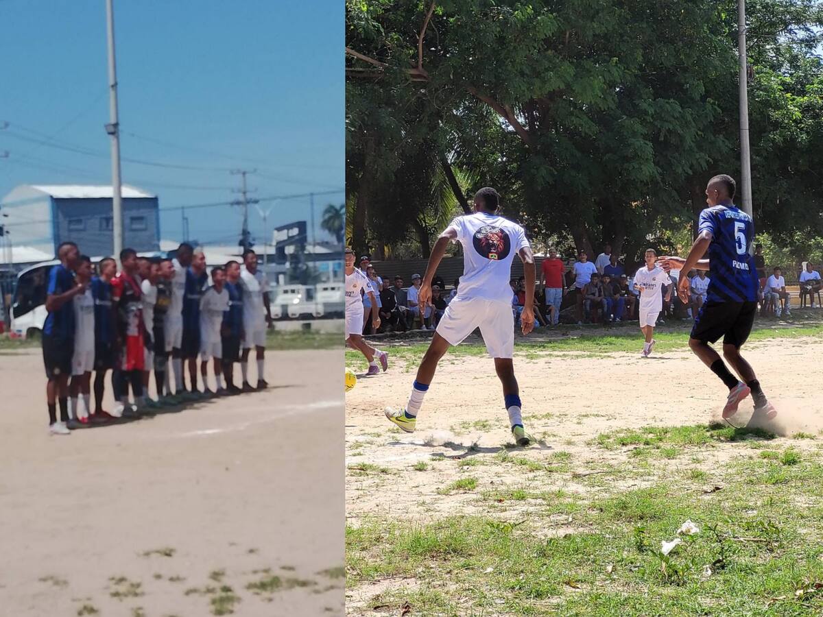 Costeños y Pepes promovieron en Barranquilla un partido de fútbol como gesto de paz