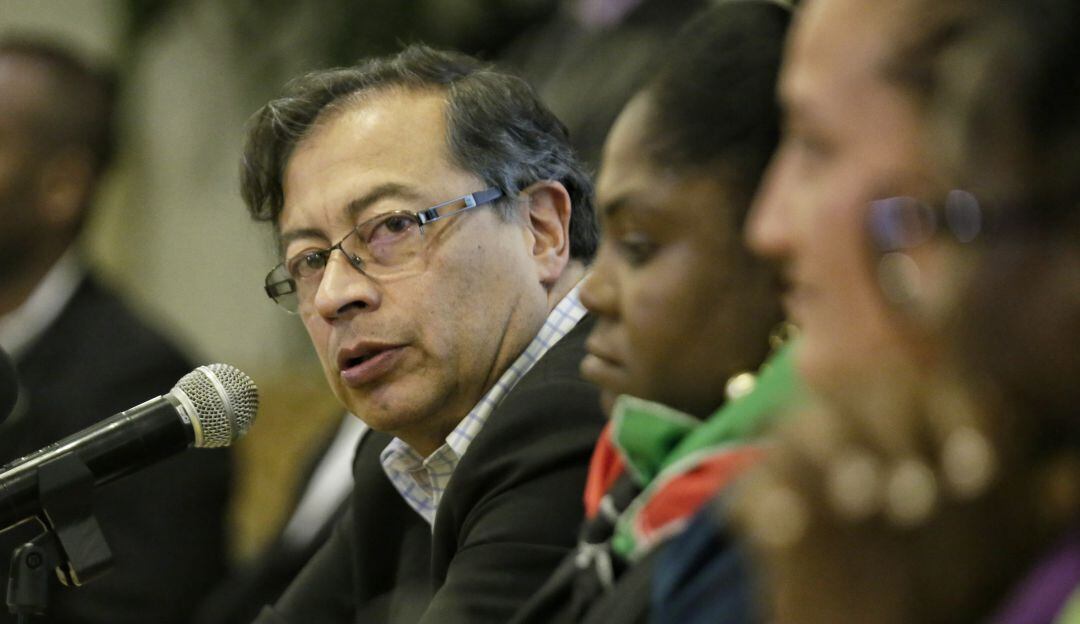 Gustavo Petro y Francia Marquez. Foto: Colprensa.