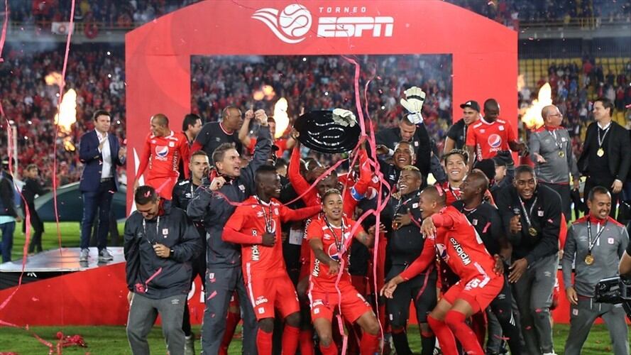 ¡América de Cali, campeón del Torneo ESPN!. Foto: Colprensa