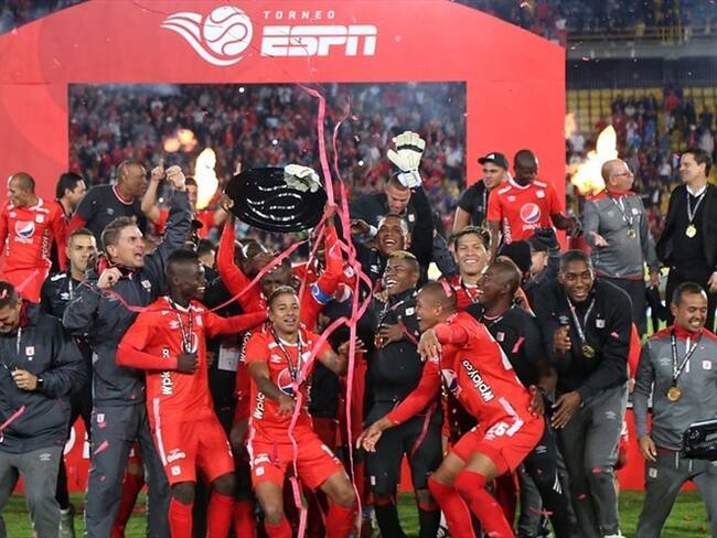 ¡América de Cali, campeón del Torneo ESPN!. Foto: Colprensa
