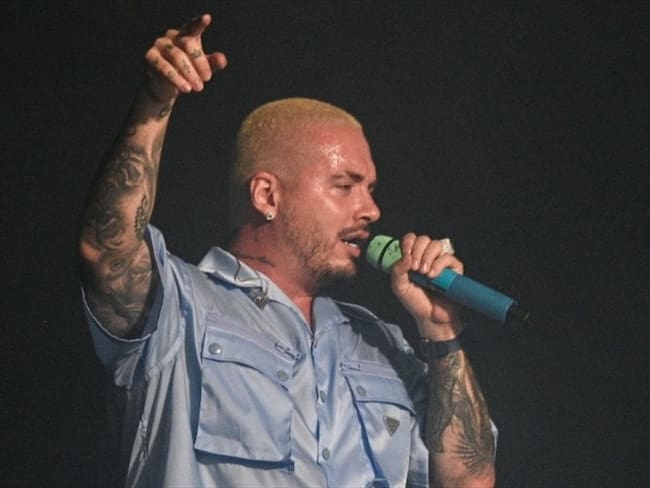 J Balvin en el Governors Ball Music Festival. Foto: Getty Images/Astrida Valigorsky