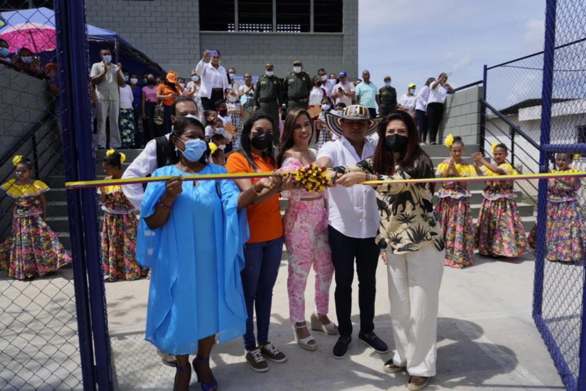 Esta institución beneficiará a los estudiantes de esta región del departamento del Magdalena. Foto: cortesía Fondo de Adaptación.