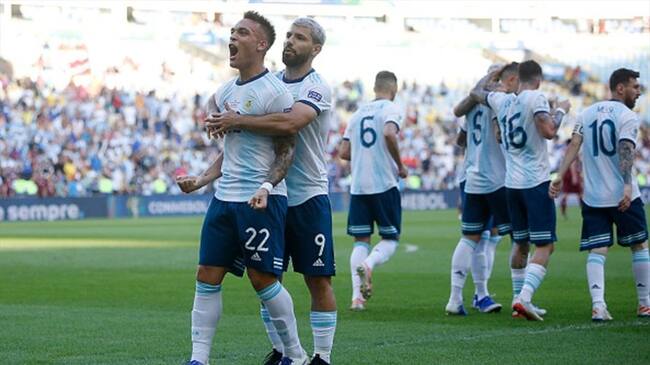 Argentina derrota a Venezuela y enfrentará a Brasil en la semifinal. Foto: Getty Images