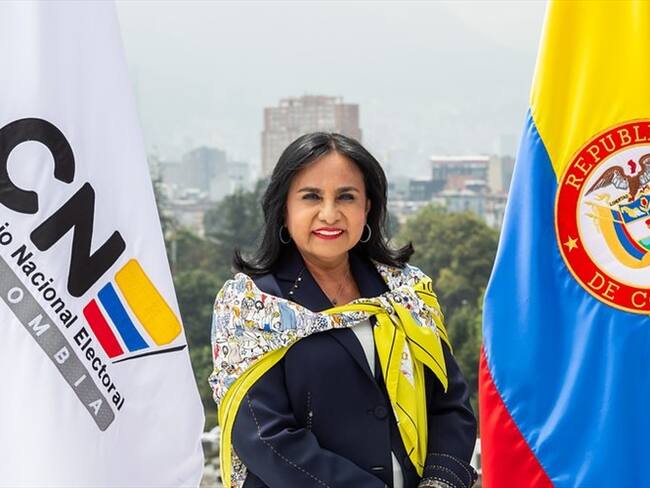 Doris Ruth Méndez, nueva presidenta del Consejo Nacional Electoral. Foto: Colprensa