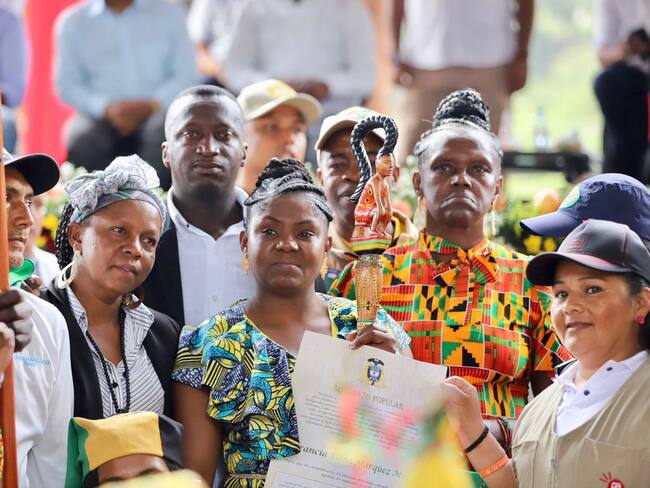 Francia Márquez visitó su municipio de origen. Crédito: Vicepresidencia de Colombia.