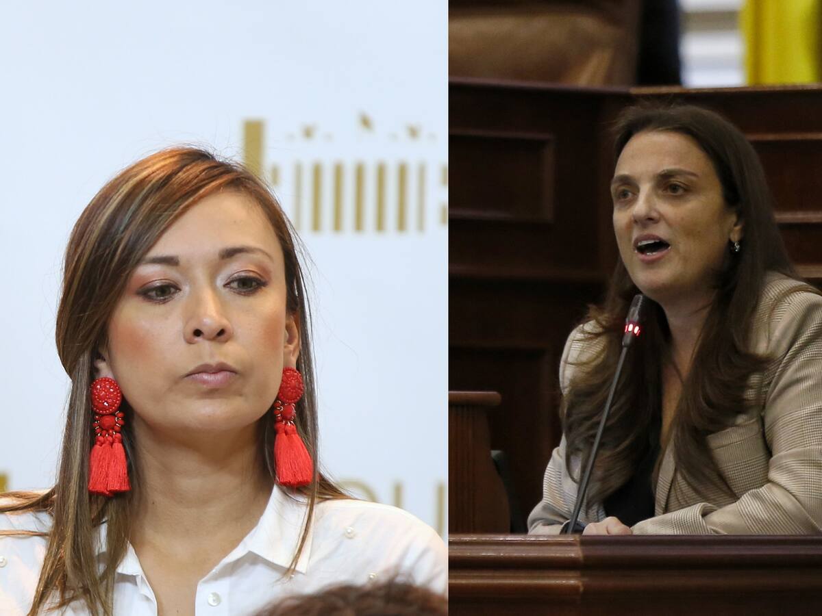 “Canalla, miserable y bandida”: Karen Abudinen arremetió contra Katherine Miranda
