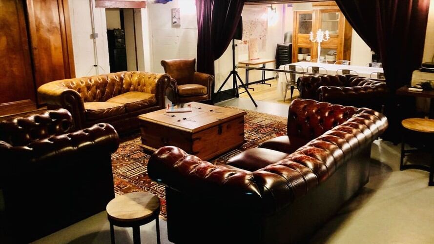 Un búnker de la Segunda Guerra Mundial construido por los alemanes al norte de Francia fue remodelado como una casa de huéspedes subterránea. . Foto: Cortesía a Sigue La W