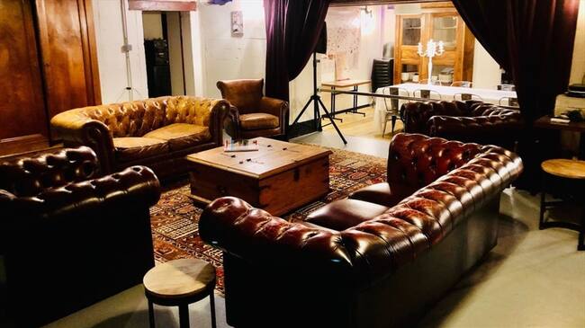 Un búnker de la Segunda Guerra Mundial construido por los alemanes al norte de Francia fue remodelado como una casa de huéspedes subterránea. . Foto: Cortesía a Sigue La W