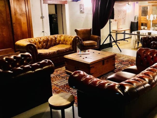 Un búnker de la Segunda Guerra Mundial construido por los alemanes al norte de Francia fue remodelado como una casa de huéspedes subterránea. . Foto: Cortesía a Sigue La W