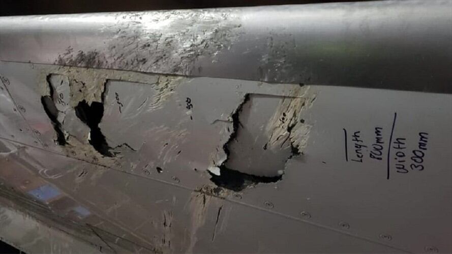 Los daños sufridos en los aviones en ningún momento generaron problemas para la seguridad aérea y que, por lo tanto, no son considerados como incidentes. Foto: