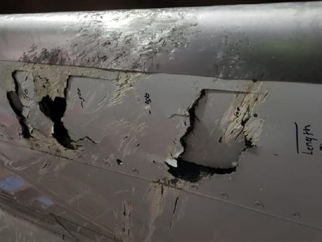 Los daños sufridos en los aviones en ningún momento generaron problemas para la seguridad aérea y que, por lo tanto, no son considerados como incidentes. Foto:
