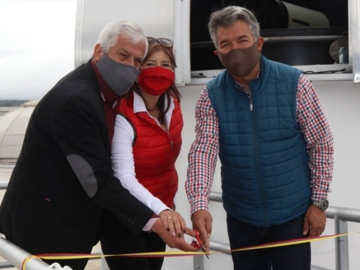 Inauguran observatorio astronómico en la UPTC de Tunja