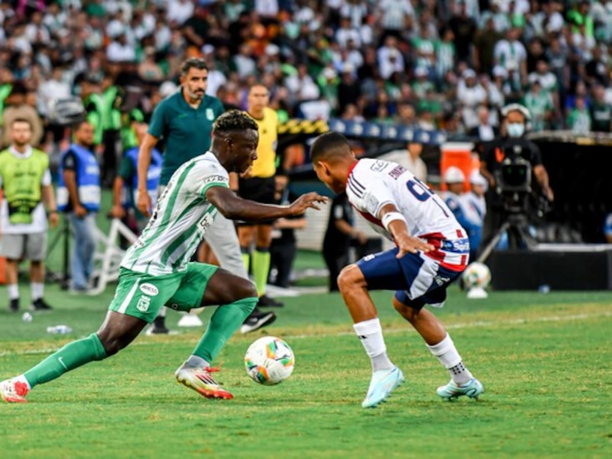 Atlético Nacional y Junior empataron 1-1: igualan en puntos y son líderes del cuadrangular A
