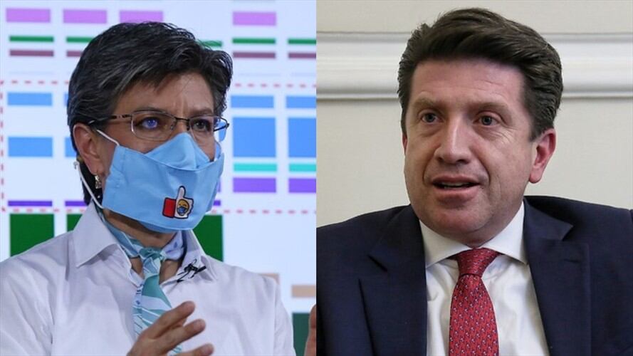 Diego Molano, director del Departamento Administrativo de la Presidencia, aseguró que la alcaldesa llevó el desempleo en Bogotá al 26%. Foto: Colprensa / CAMILA DÍAZ