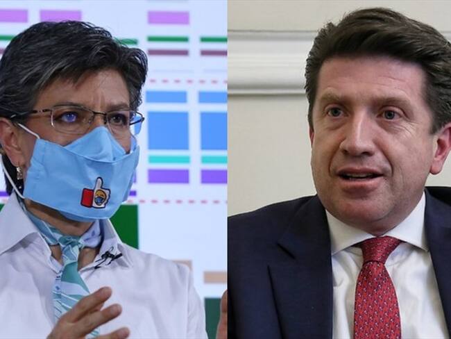 Diego Molano, director del Departamento Administrativo de la Presidencia, aseguró que la alcaldesa llevó el desempleo en Bogotá al 26%. Foto: Colprensa / CAMILA DÍAZ