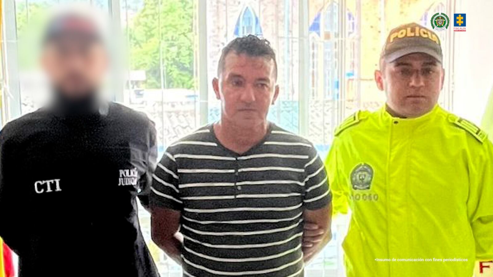 Por disposición de un juez de control de garantías, el profesor de artes deberá cumplir medida de aseguramiento en establecimiento carcelario / Foto: Fiscalía General de la Nación.