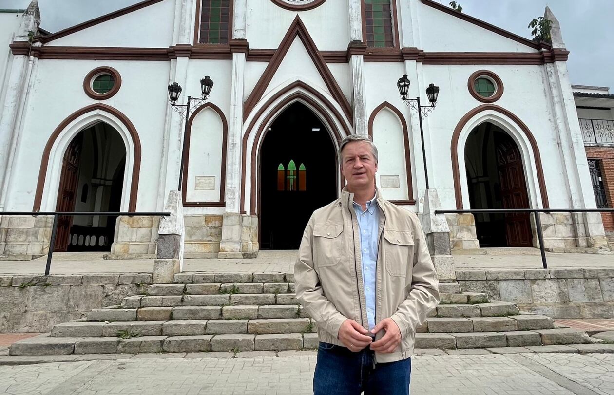 Embajador de Dinamarca en Colombia, Erik Høeg. Foto: Twitter.