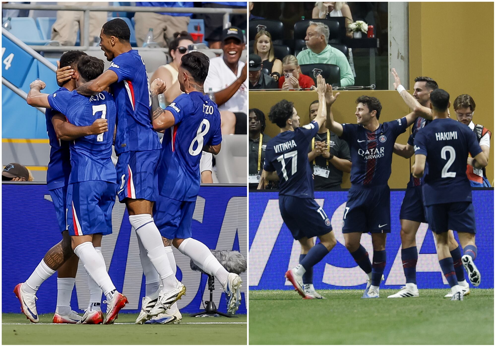 Prográmese: fecha, hora y por dónde ver la final del Mundial de Clubes entre Chelsea y PSG. Foto: EFE.