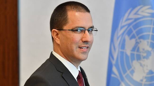 El canciller venezolano Jorge Arreaza. Foto: Getty Images