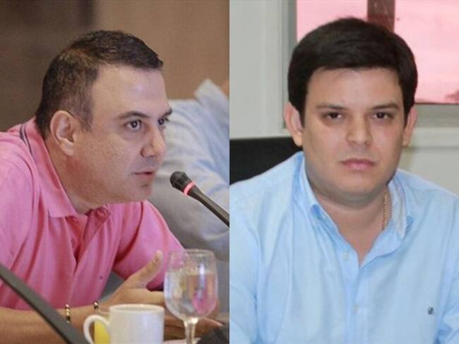 Alejandro Lyons y Edwin Besaile. Fotos: Colprensa