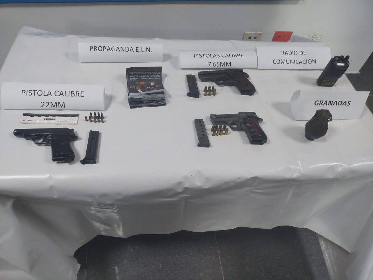 Presunto cabecilla del ELN fue capturado en Anserma, Caldas